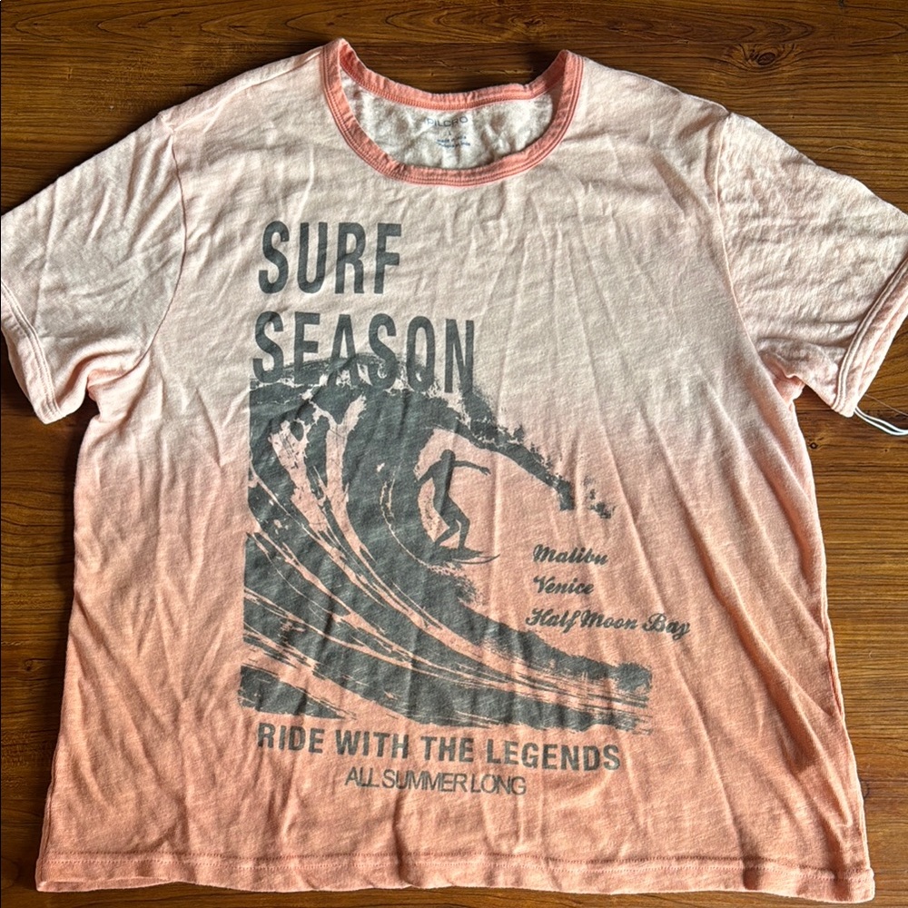 ANTHROPOLOGIE PILCRO VINTAGE-INSPIRED SURF TEE NWT